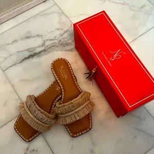 nat note for antonio melani raffia sandal